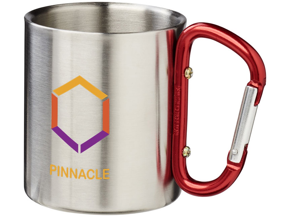 Термокружка с ручкой-карабином Alps 200мл, красный