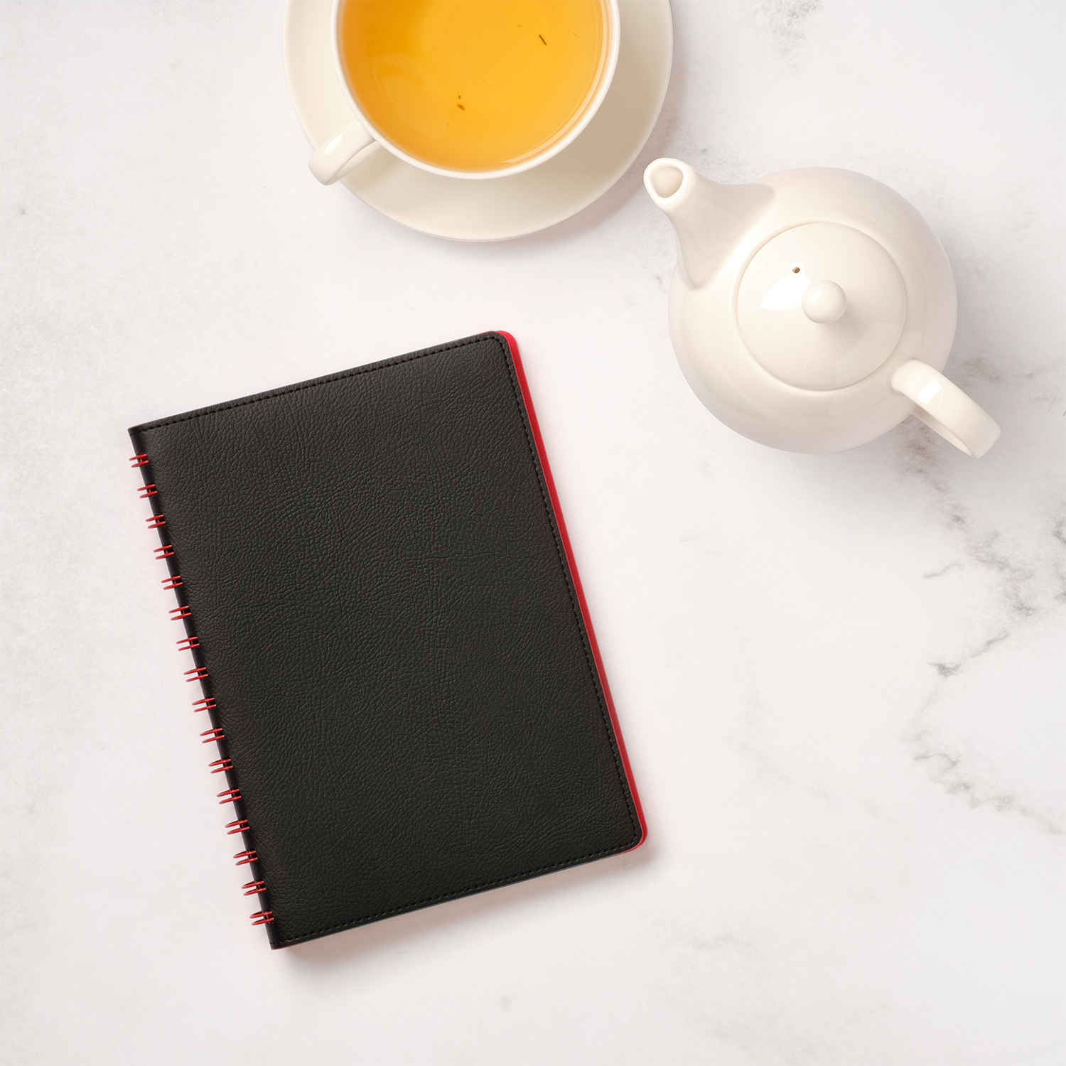 Ежедневник Виста (Vista) недатированный, черный/бежевый фото на сайте Print Logo.