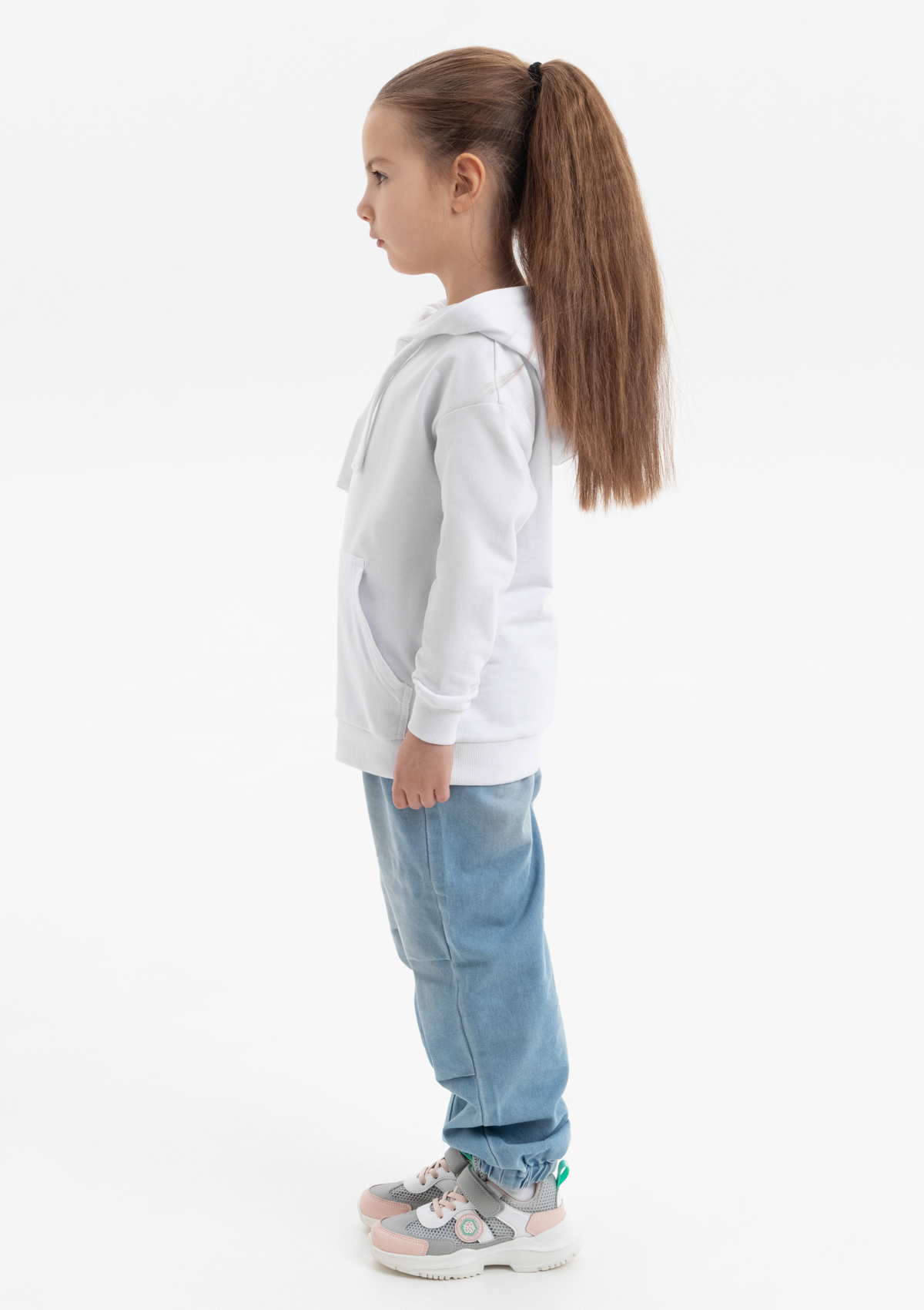 Худи детское STAN футер без начеса 260, 23J, Белый,  (10/1)  (14/14 лет)