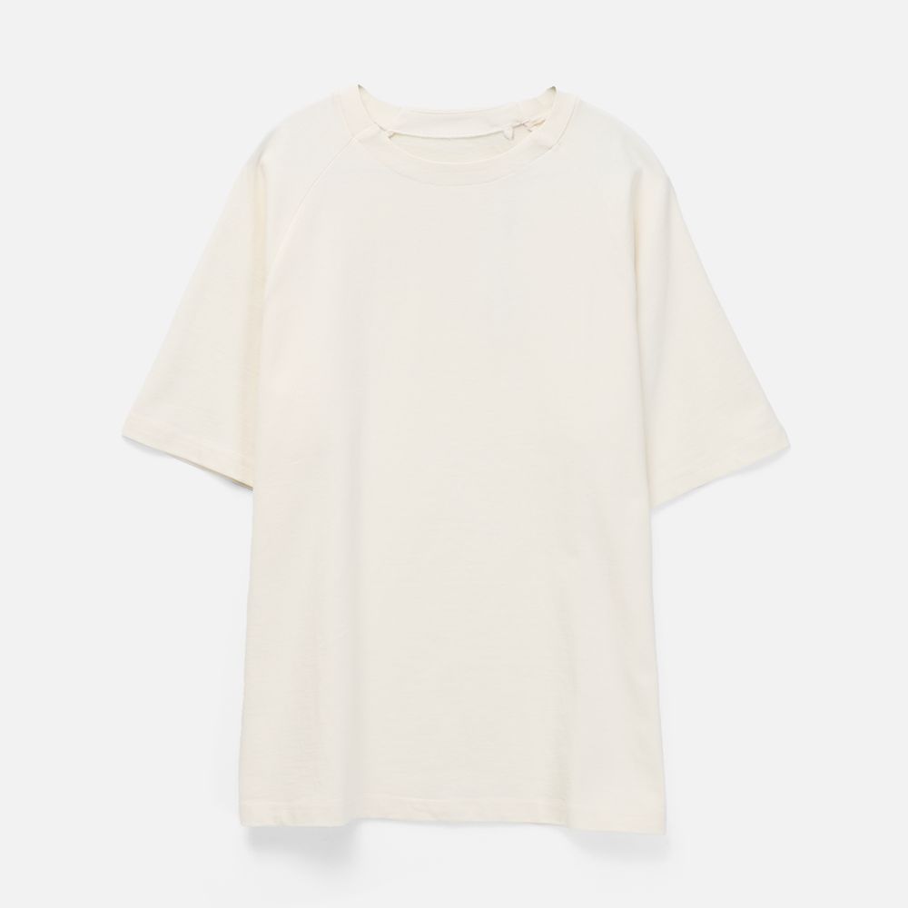 Футболка оверсайз унисекс Avenu, молочно-белая, размер XL/XXL