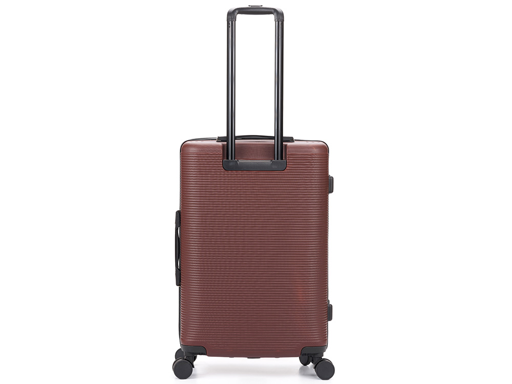 Чемодан TORBER ОНЕГА, бордовый, ABS-пластик, 79,5 х 51 х 29 см, 103 л