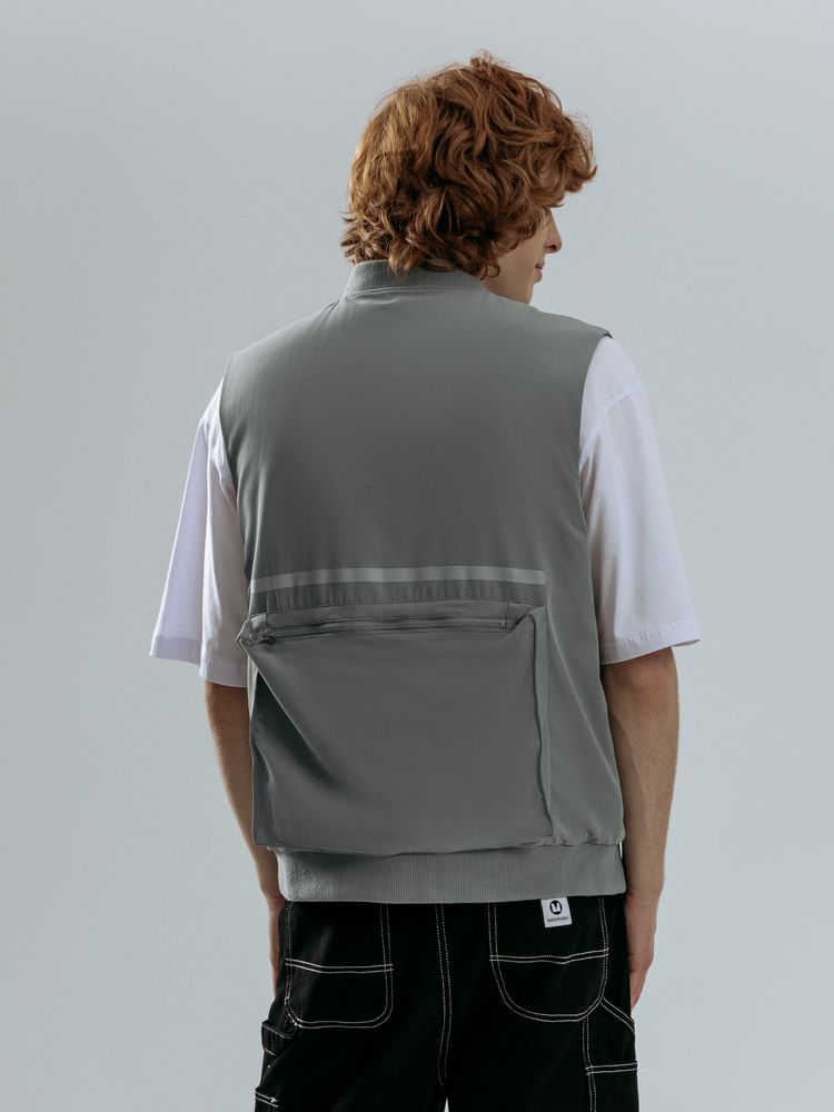 Жилет Hard Work, серый, размер XXL