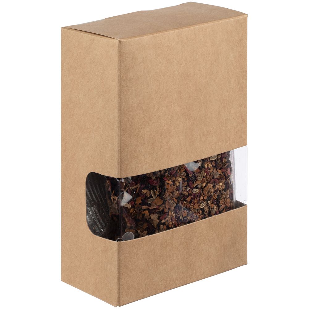 Чай фруктовый «Глинтвейн» — пример нанесения логотипа (сделано в России) | Print Logo