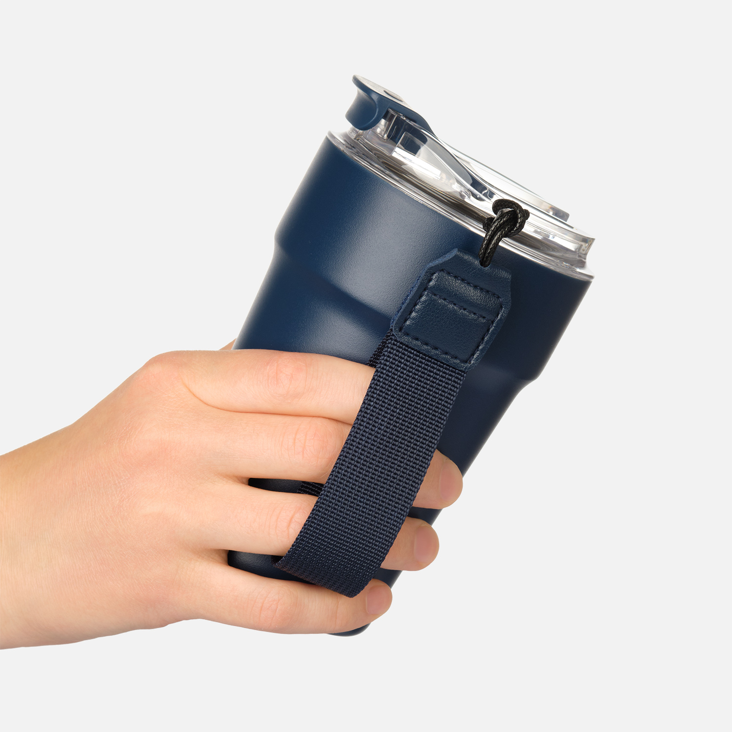 Термокружка вакуумная Монако, синяя