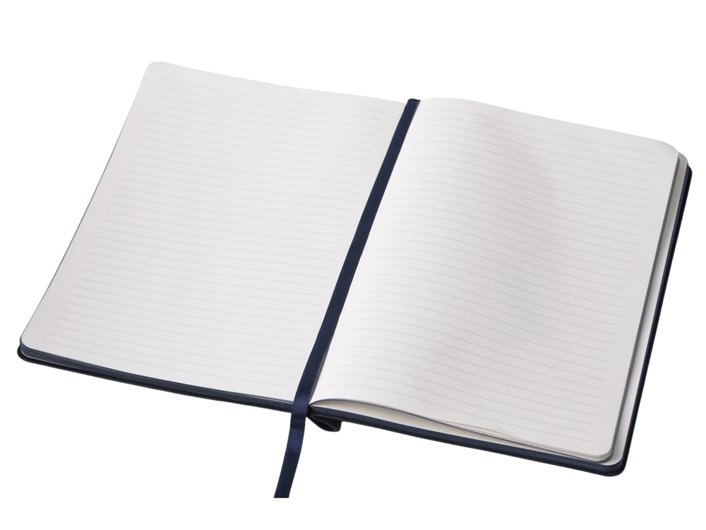 Блокнот А5 Notepeno Max, 96 листов 80 гр/м2 белой FSC бумаги, темно-синий