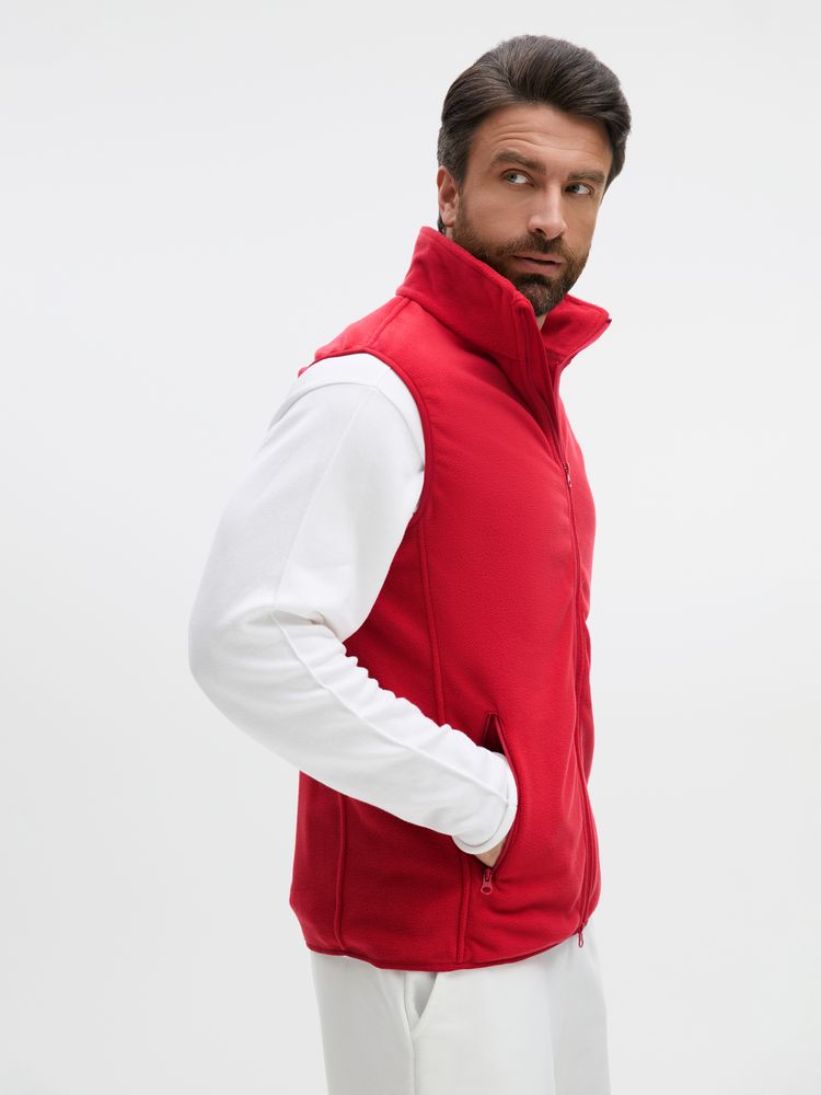 Жилет флисовый унисекс Ben Mac, красный, размер XL