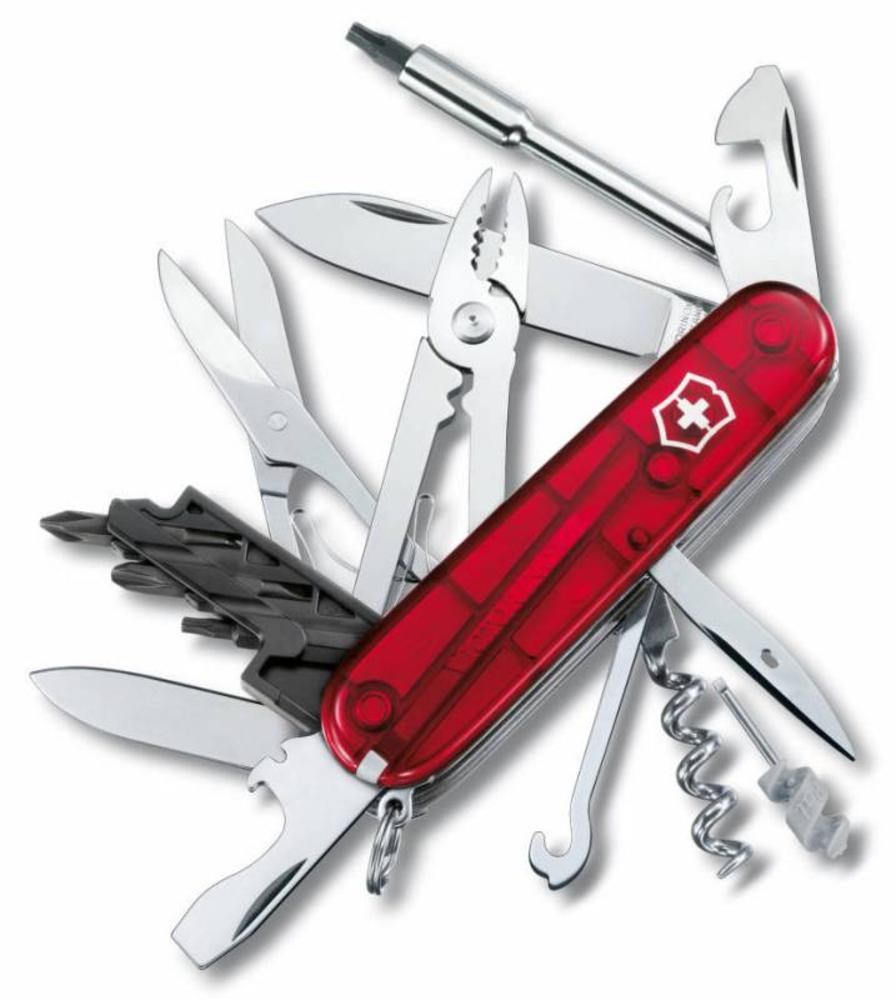Офицерский нож CyberTool L — пример нанесения логотипа (VICTORINOX) | Print Logo