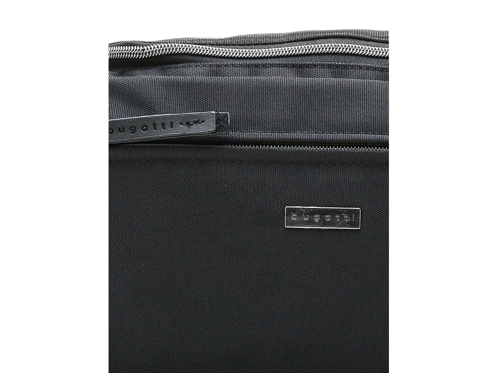 Несессер дорожный BUGATTI Contratempo, чёрный, нейлон, 29х15х16 см