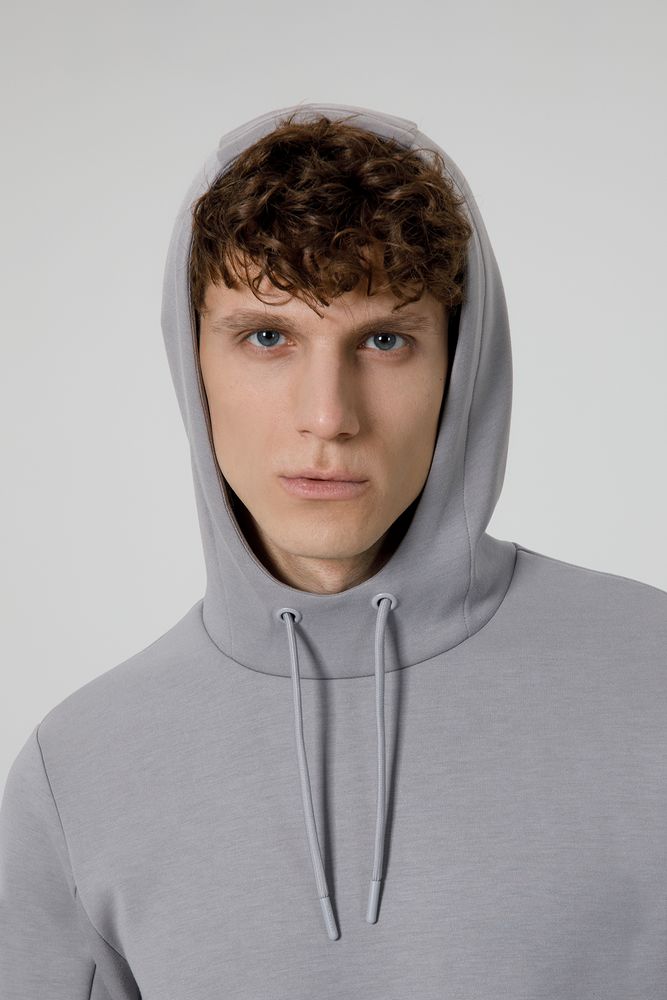 Худи унисекс Begi, серое, размер M