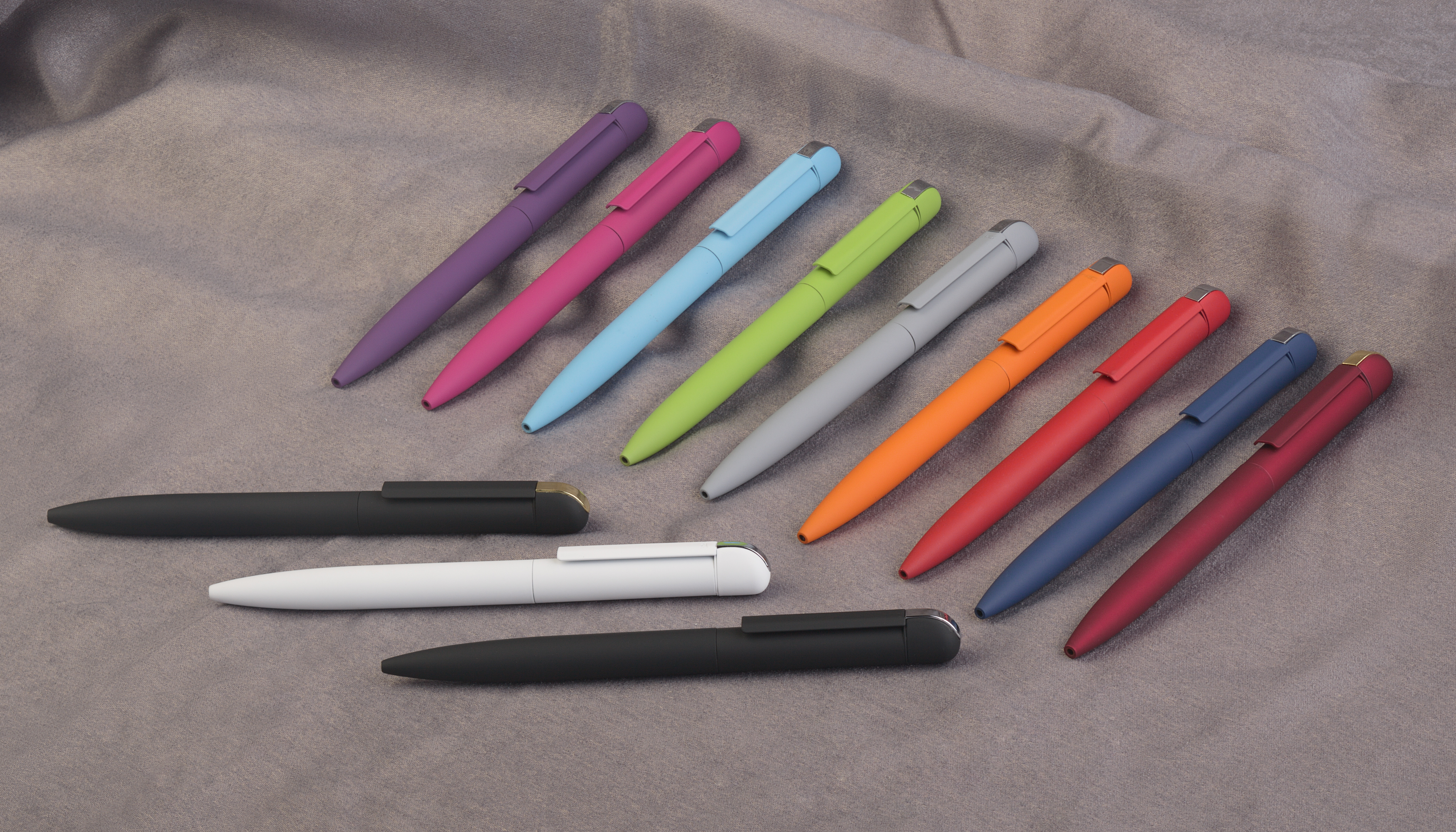 Ручка шариковая "Jupiter", покрытие soft touch, бирюзовый