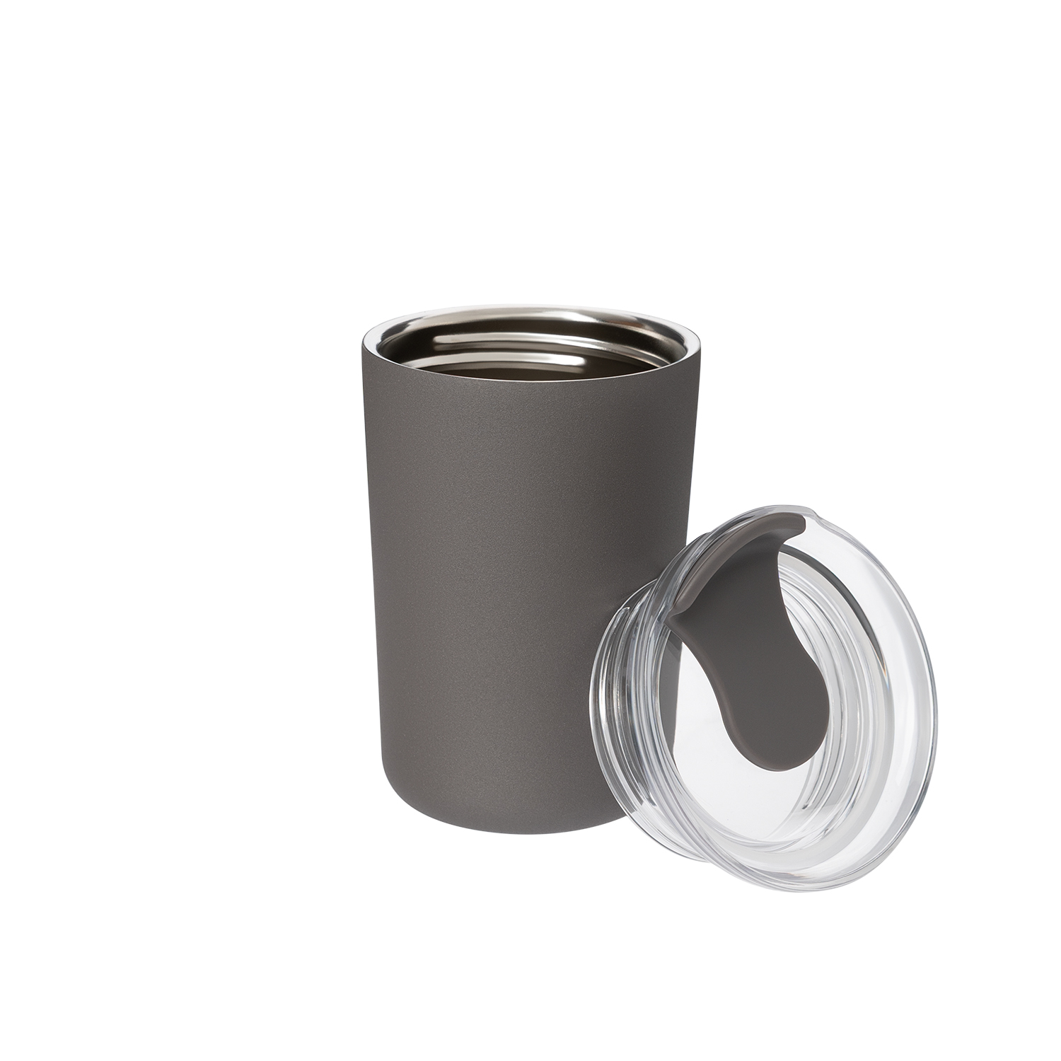 Термокружка вакуумная Strada, серая