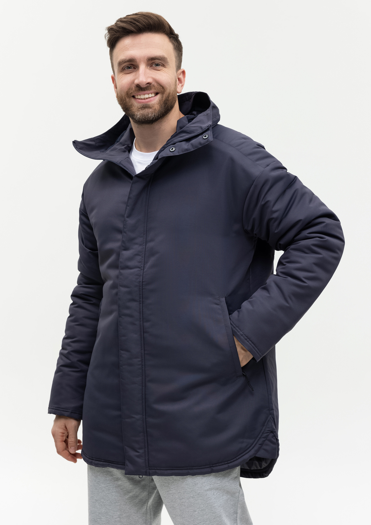 Куртка утепленная мужская STAN, 180,73, Графит,  (101)  (50/L)