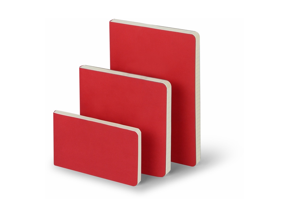 Ежедневник А5 недатированный Megapolis Velvet Flex, красный