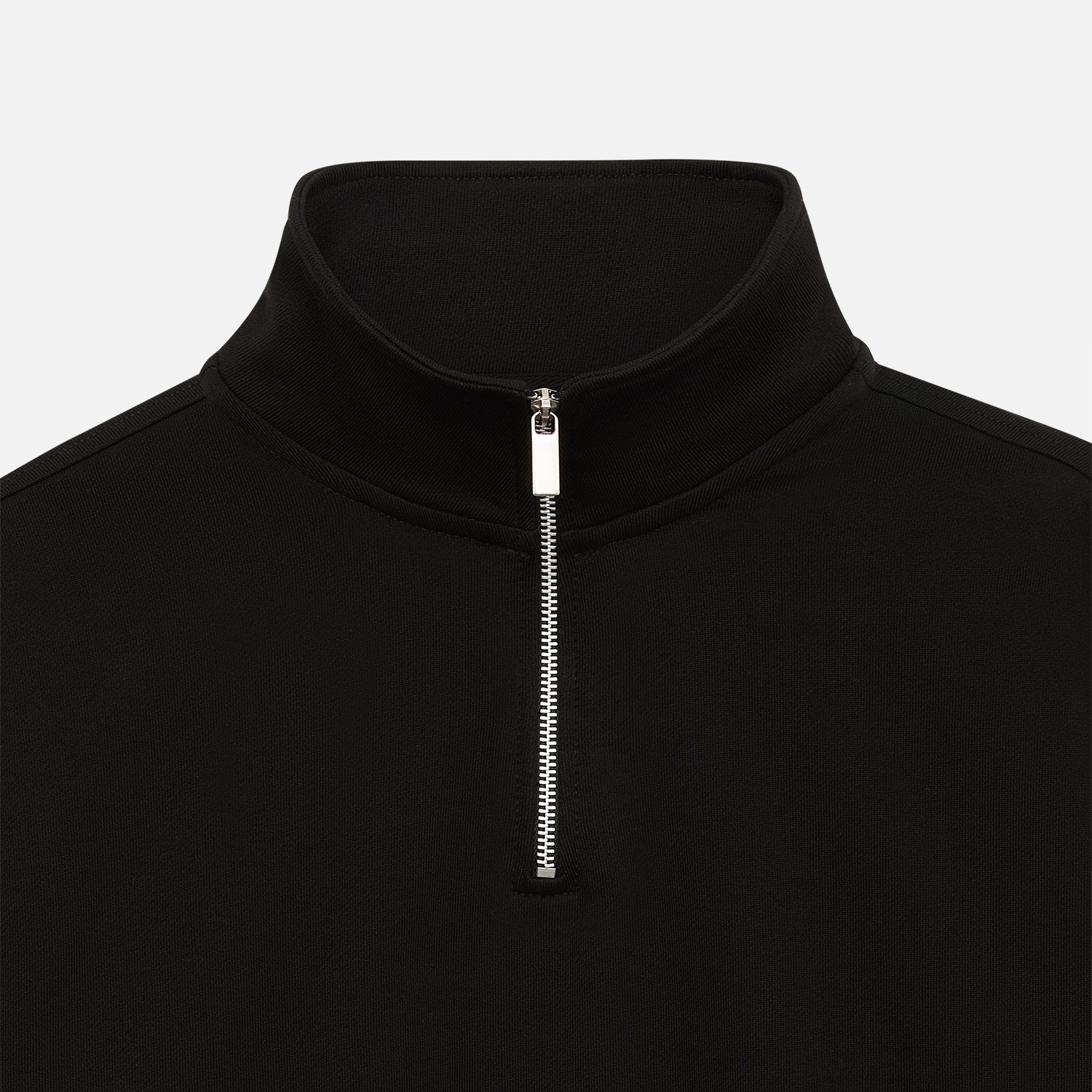 Толстовка на молнии унисекс Флоу (Flow), черная, размер M/L