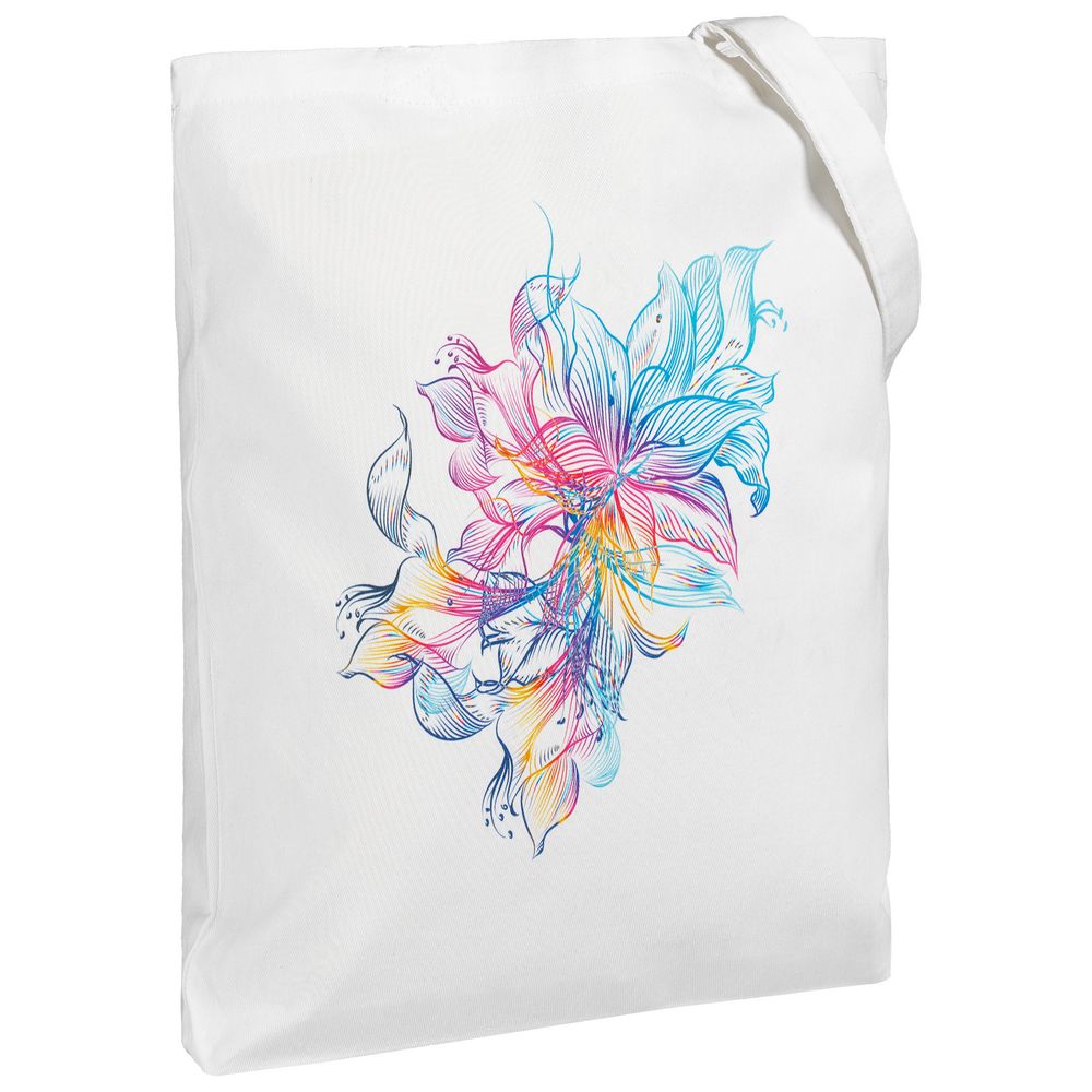 Холщовая сумка Vibrance — пример нанесения логотипа (Принтэссенция) | Print Logo