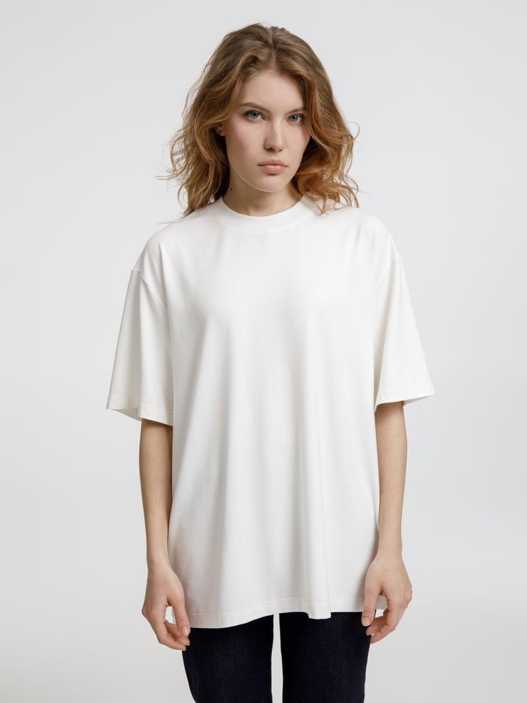 Футболка оверсайз унисекс Lavinia, белая, размер XL/XXL