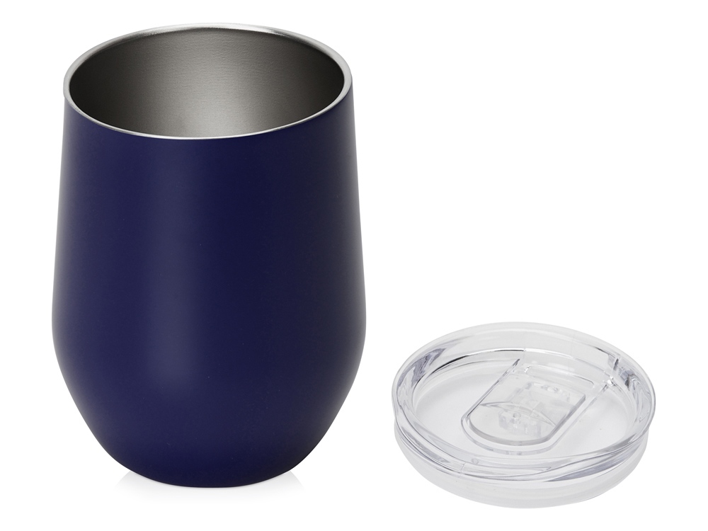 Вакуумная термокружка Sense, темно-синий