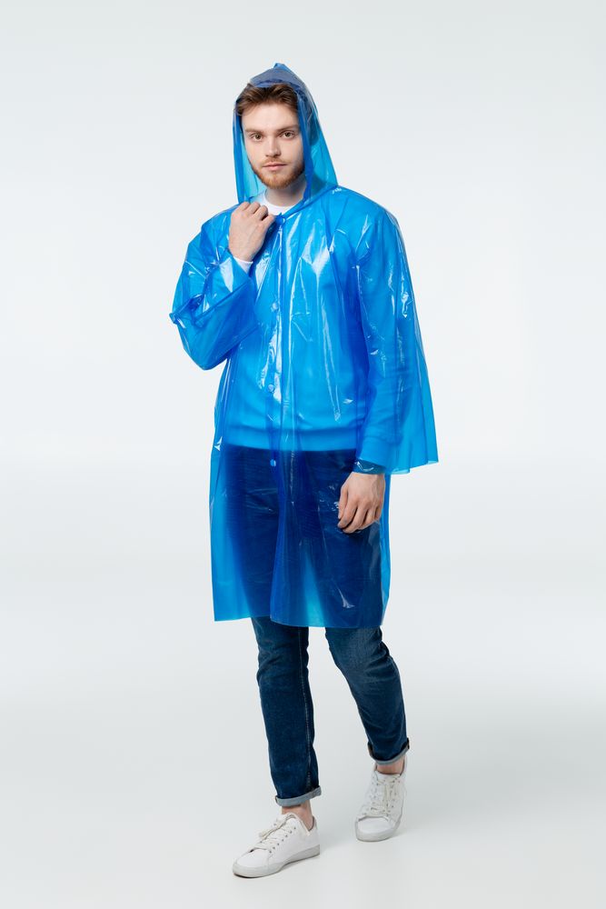Дождевик-плащ BrightWay с печатью в один цвет на заказ фото на сайте Print Logо.
