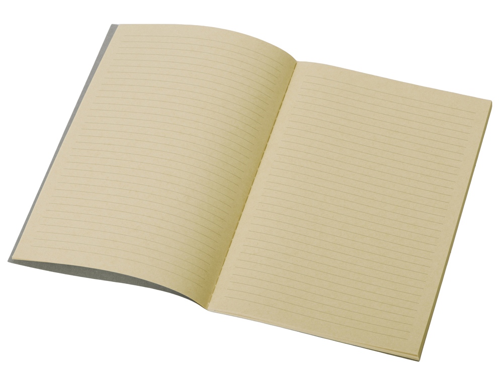 Блокнот Monet, гибкая обложка A5 из моющегося крафта, 32 листа, серый