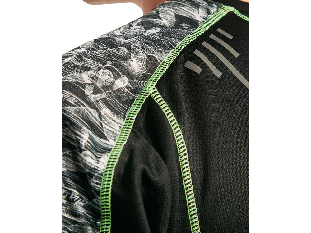 Спортивная футболка Sochi мужская, принтованный черный