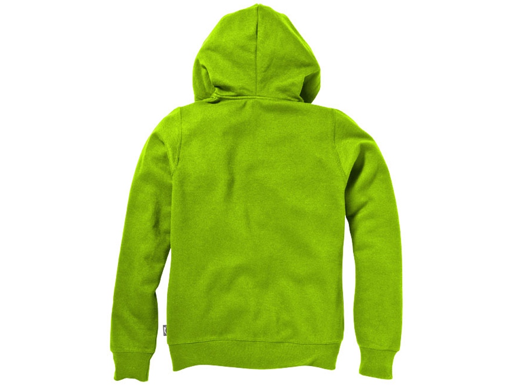 Толстовка Open женская с капюшоном, зеленое яблоко