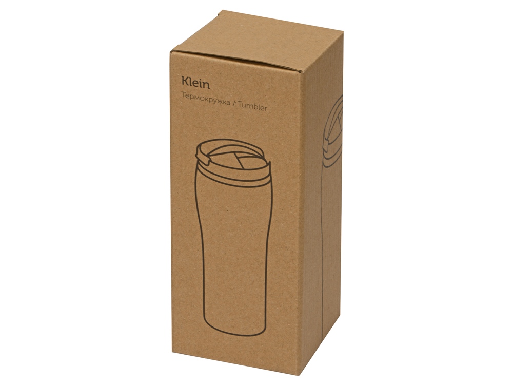 Термокружка Klein 325мл, серый (Р)