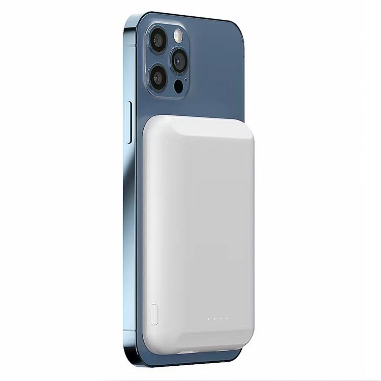 Магнитный беспроводной аккумулятор Magback 5000 мАч с логотипом Uniscend | Print Logo