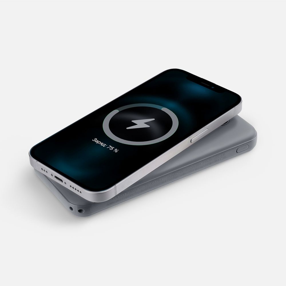 Аккумулятор Omni Qi 10000 мАч, ver.2 фото на сайте Print Logo.