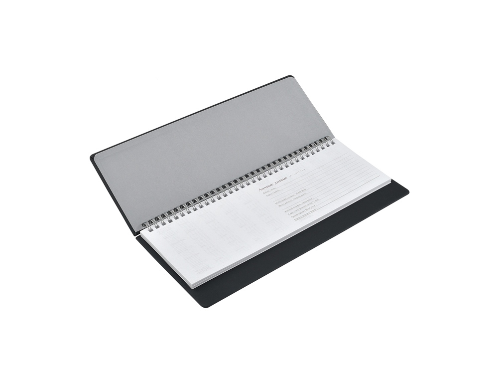 Планинг датированный Velvet 2026, черный