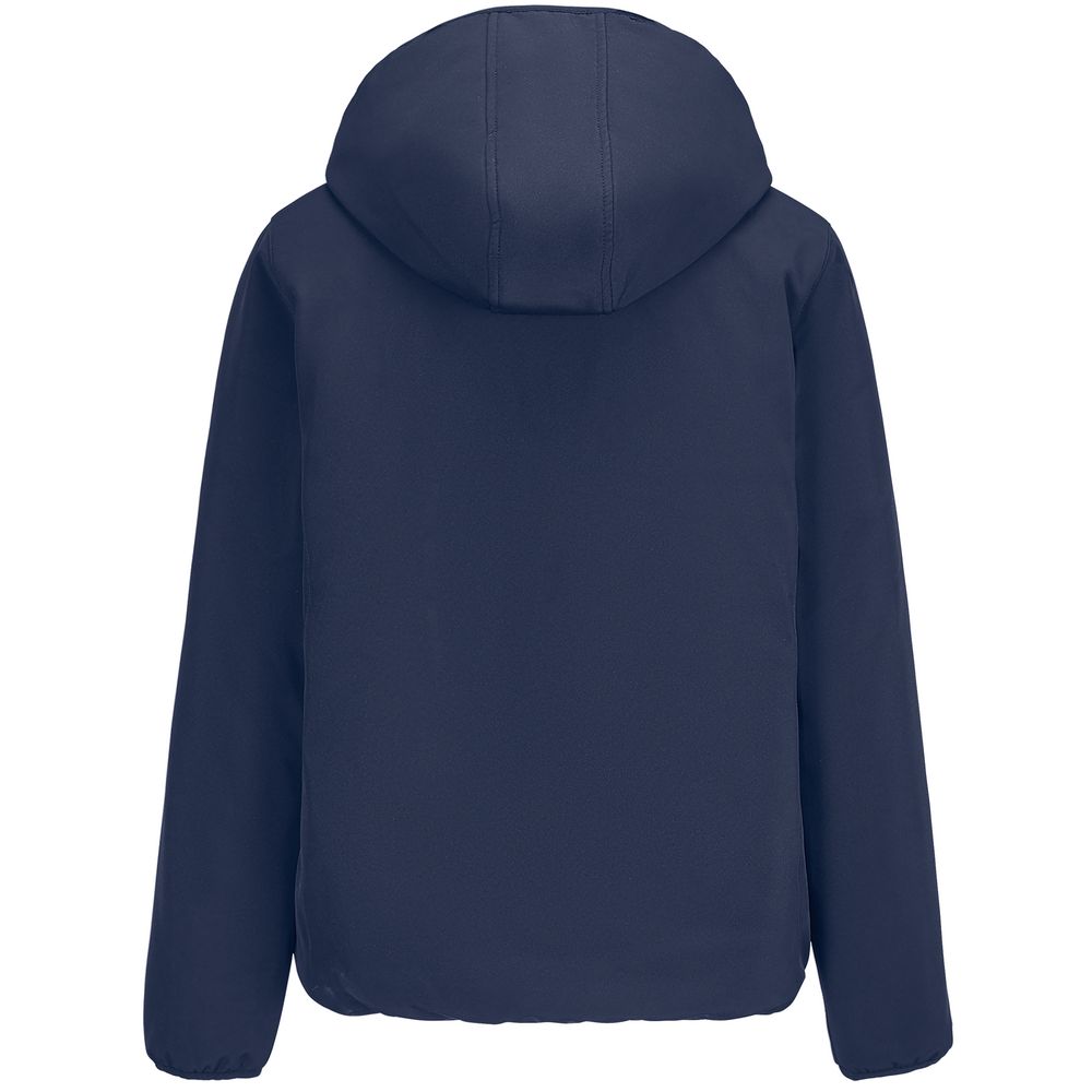 Куртка софтшелл с капюшоном женская Falcon Women, синяя, размер XXL