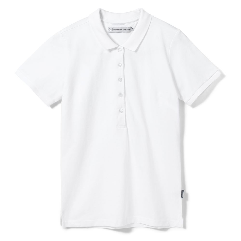 Рубашка поло женская Neptune с логотипом James Harvest | Print Logo