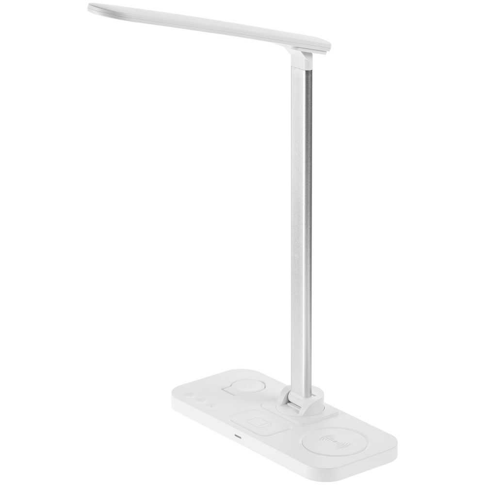 Настольная лампа с беспроводной зарядкой Power Light фото на сайте Print Logo.