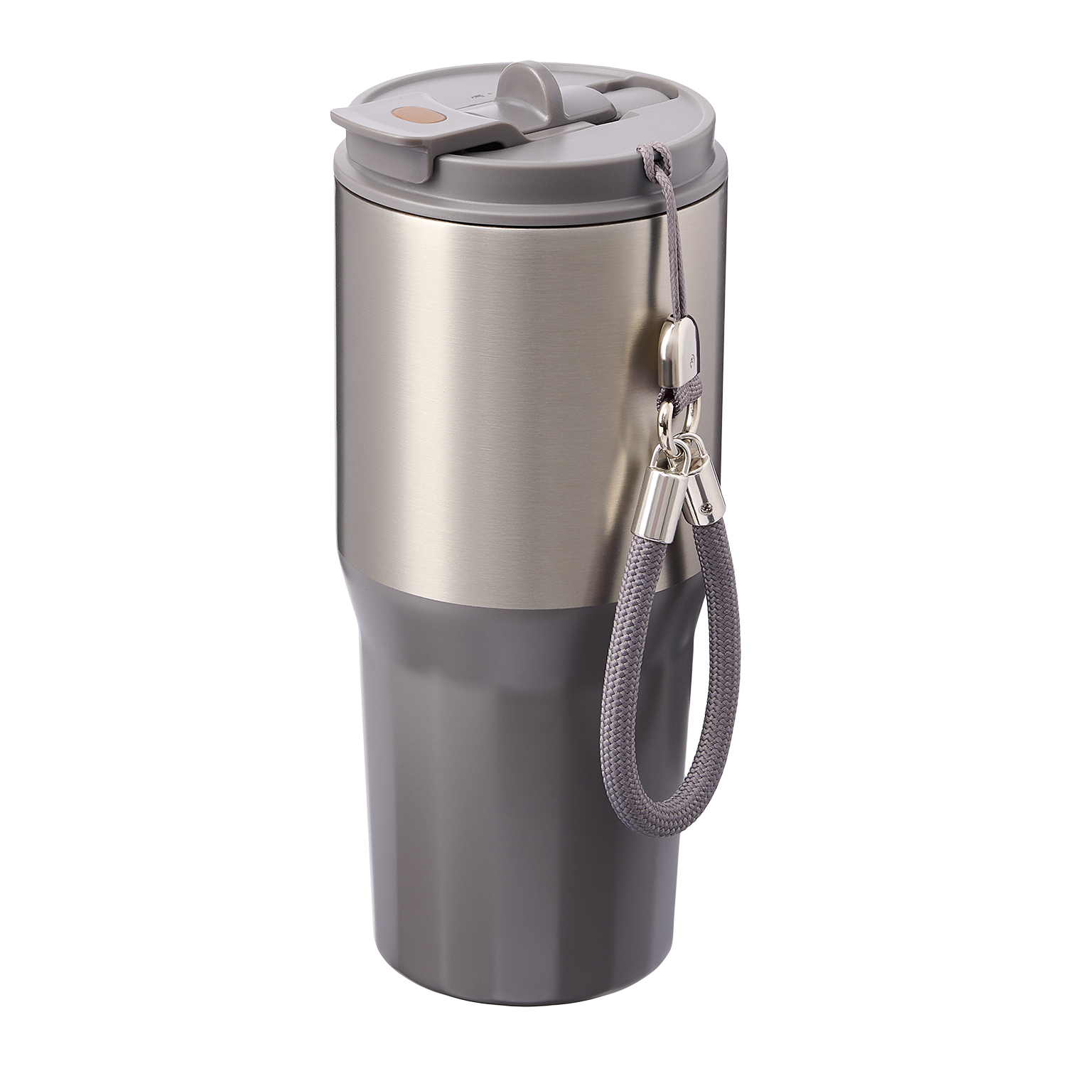 Термокружка вакуумная Авеню (Avenue), серая