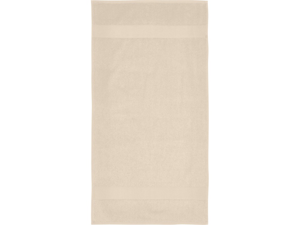 Хлопковое полотенце для ванной Charlotte 50x100 см с плотностью 450 г/м2, бежевый
