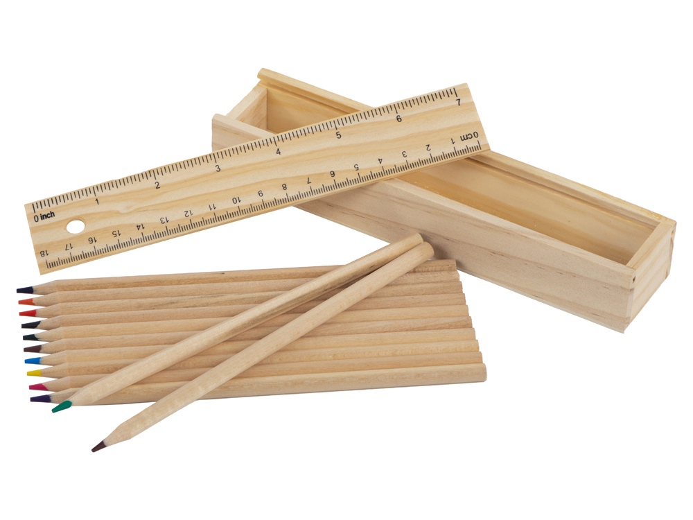 Набор из 12 карандашей Paint с логотипом  | Print Logo