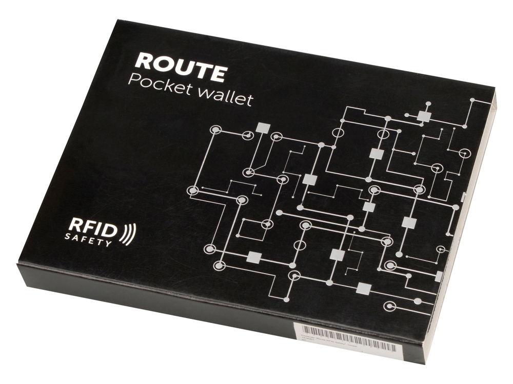 Кошелек Route RFID Safety, серый
