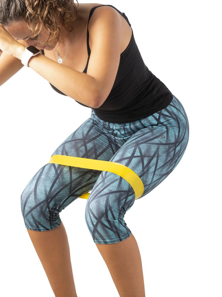 Набор эластичных лент для фитнеса Harper — пример нанесения логотипа () | Print Logo