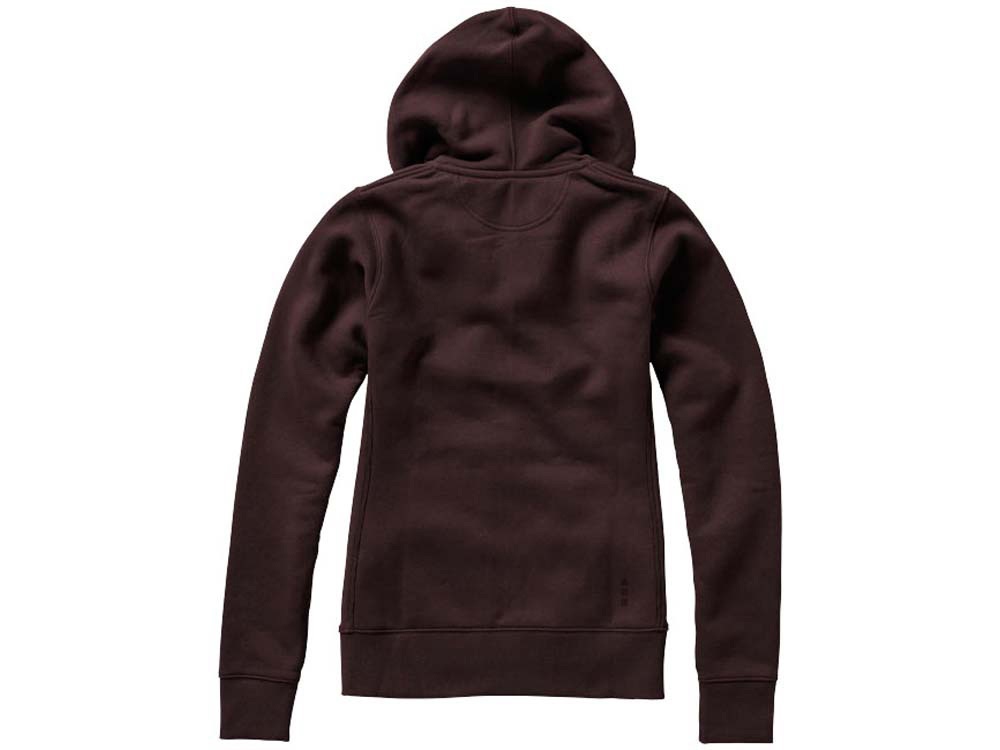 Толстовка Arora женская с капюшоном, шоколадный коричневый