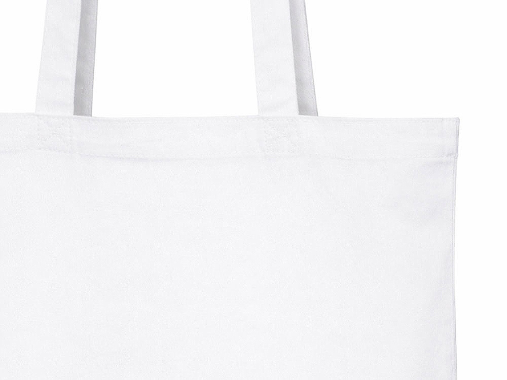 Сумка Твил из хлопка, 210 г/м2, белый