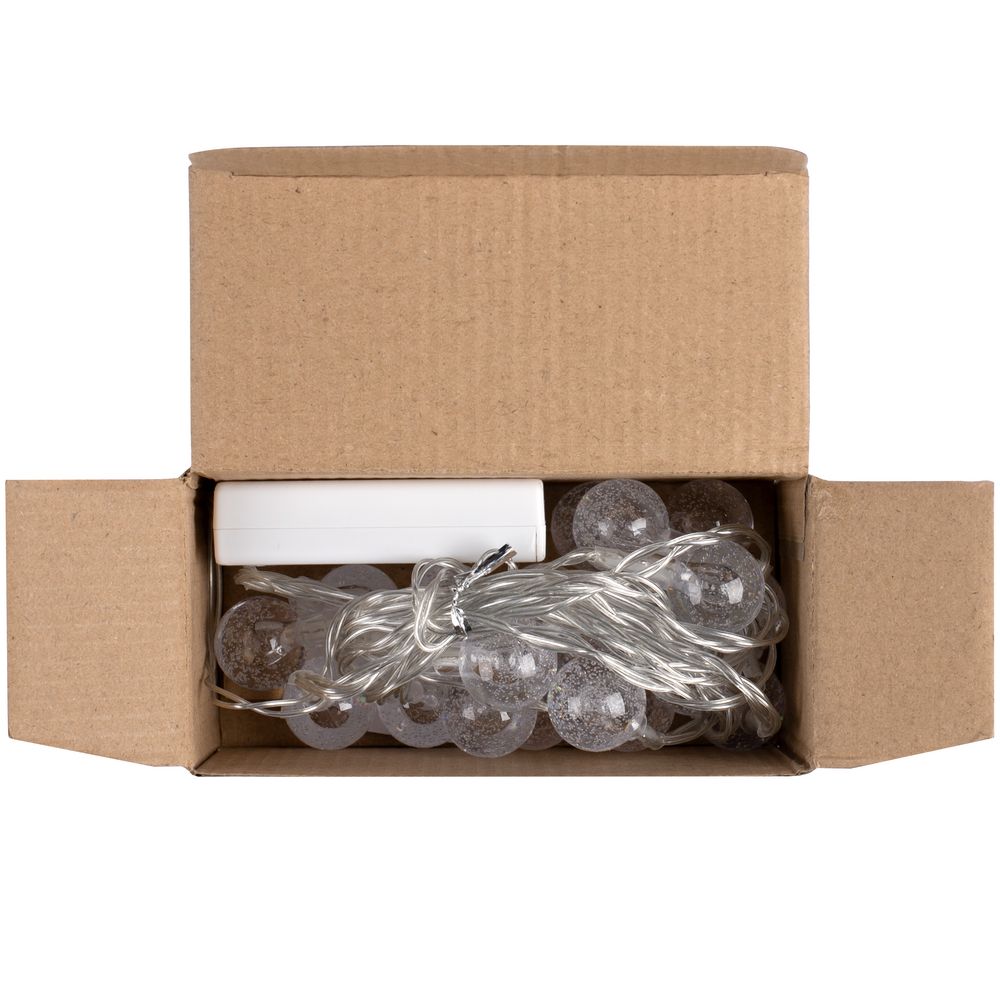 Гирлянда «Брызги шампанского» — пример нанесения логотипа () | Print Logo