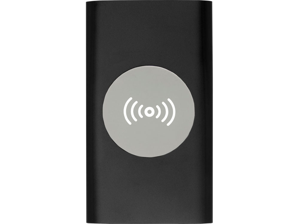 Беспроводное портативное зарядное устройство емкостью 4000 мАч Juice, черный