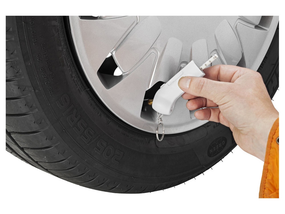 Манометр-фонарик Handi, белый