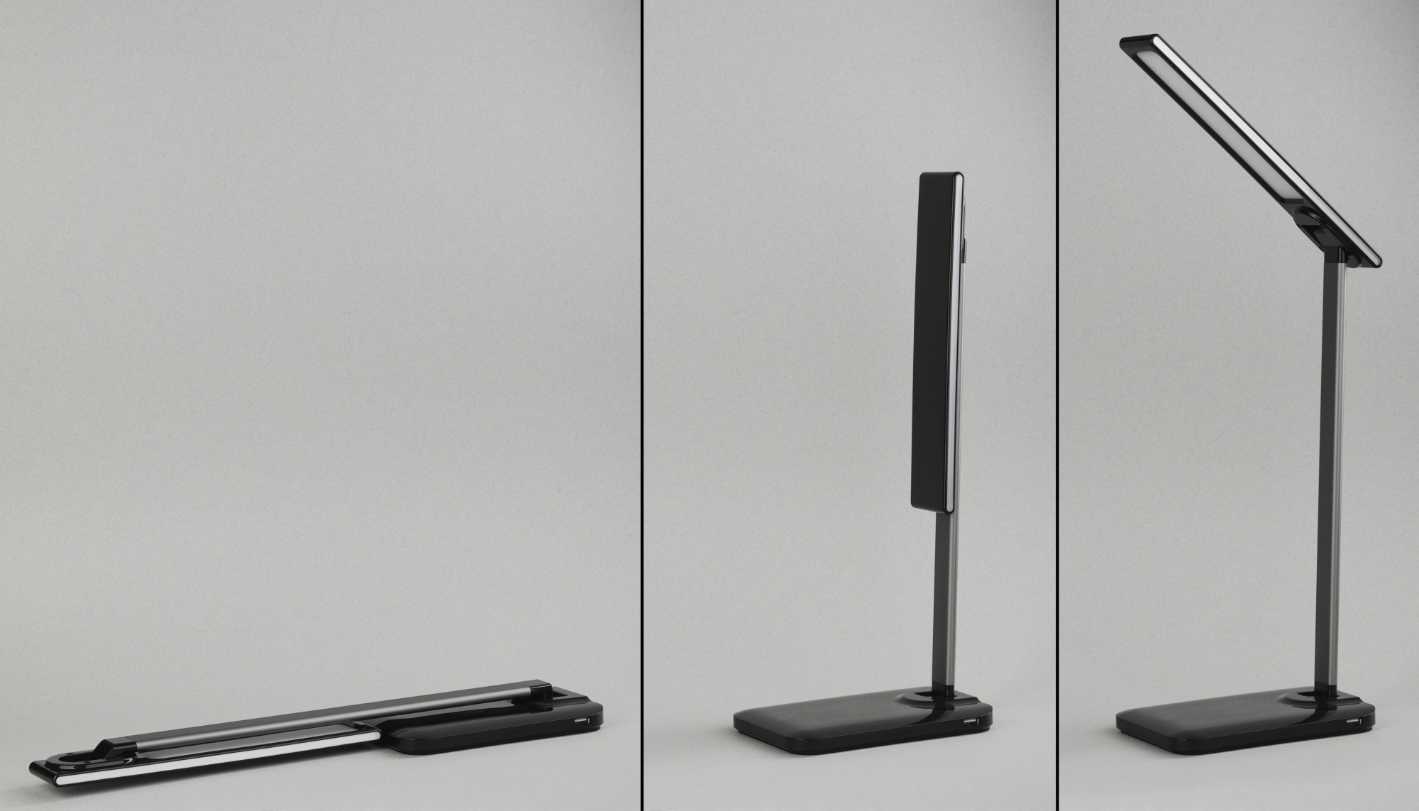 Лампа с беспроводным зарядным устройством "High Light" фото на сайте Print Logo.