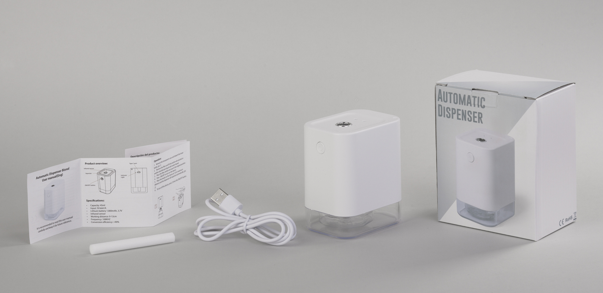 Автоматический сенсорный диспенсер "Security" фото на сайте Print Logo.