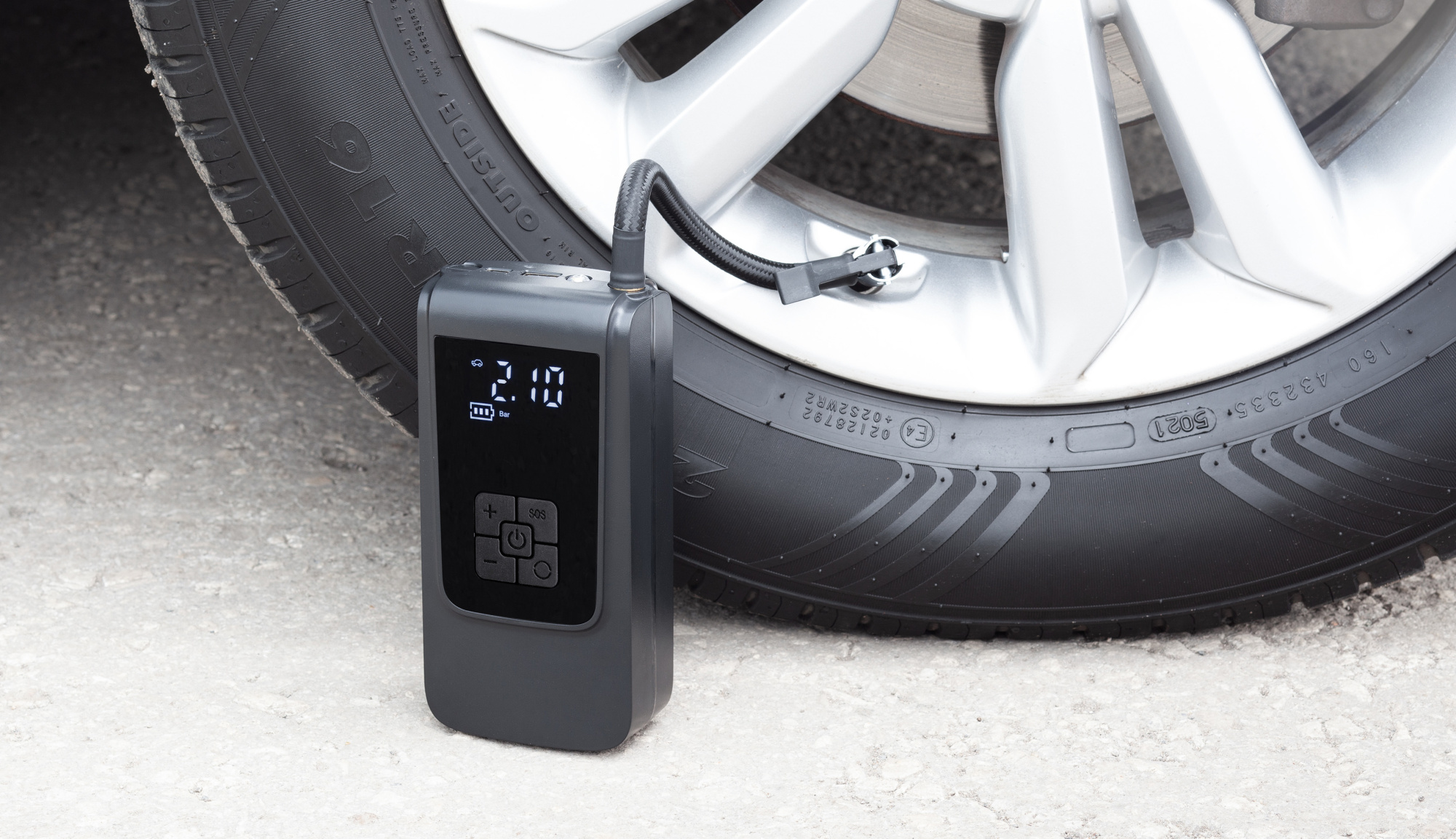 Беспроводной компрессор "Pitstop" фото на сайте Print Logo.