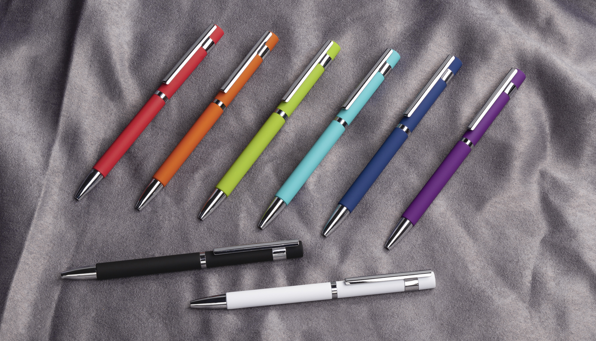 Ручка шариковая "Mars", покрытие soft touch фото на сайте Print Logo.