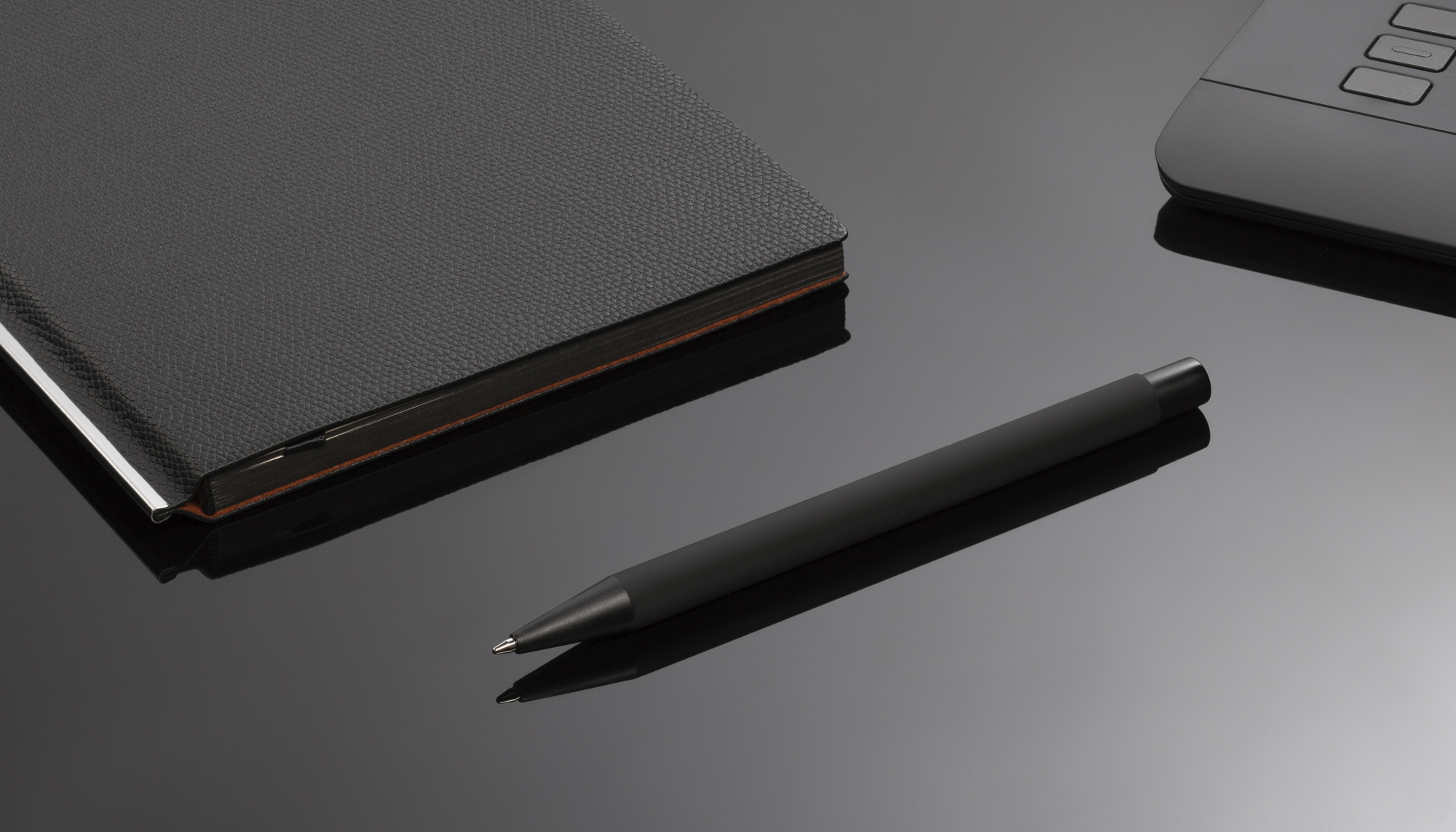 Ручка шариковая "Aurora", покрытие soft touch фото на сайте Print Logo.