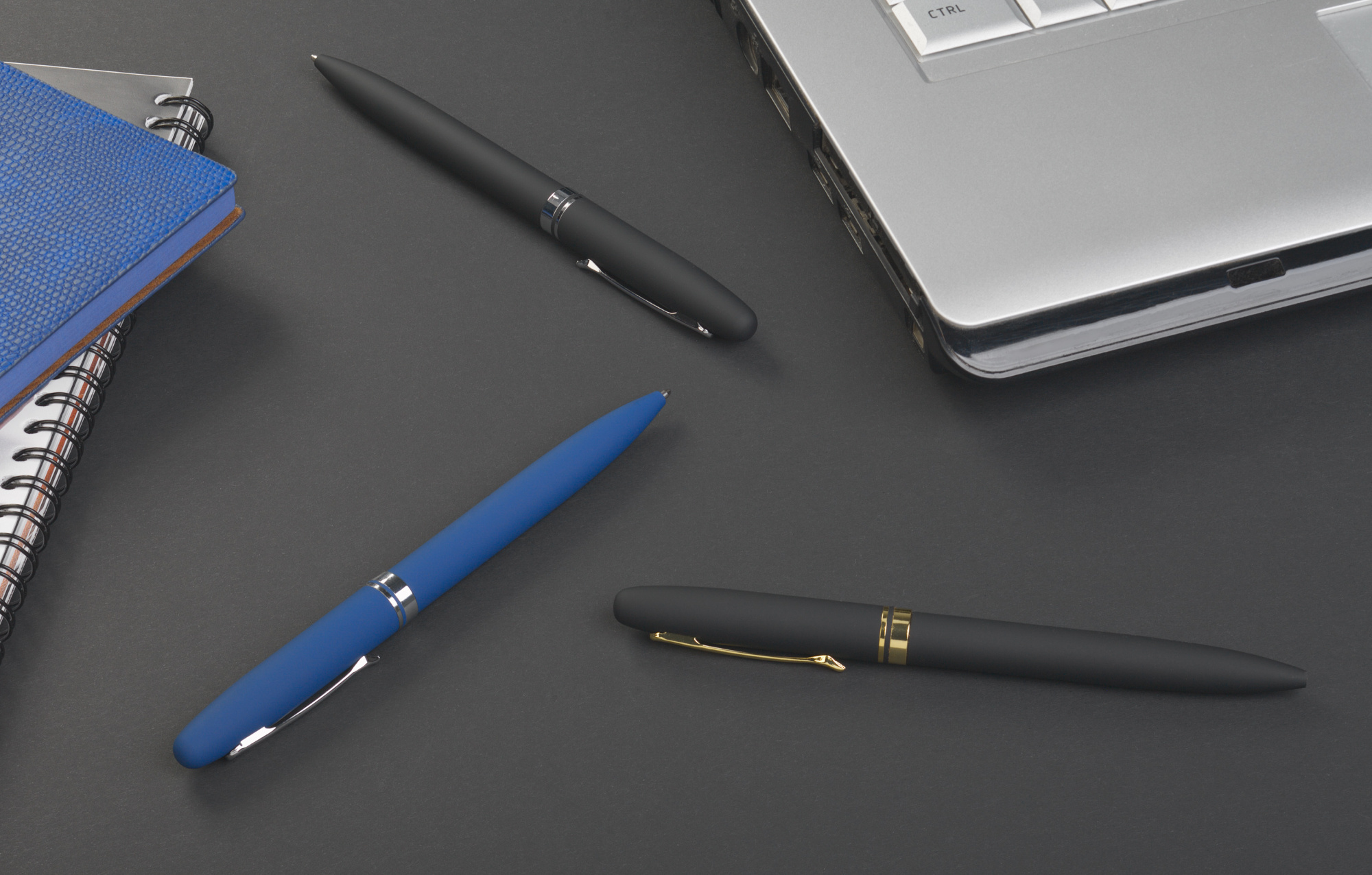 Ручка шариковая "Moon", покрытие soft touch фото на сайте Print Logo.