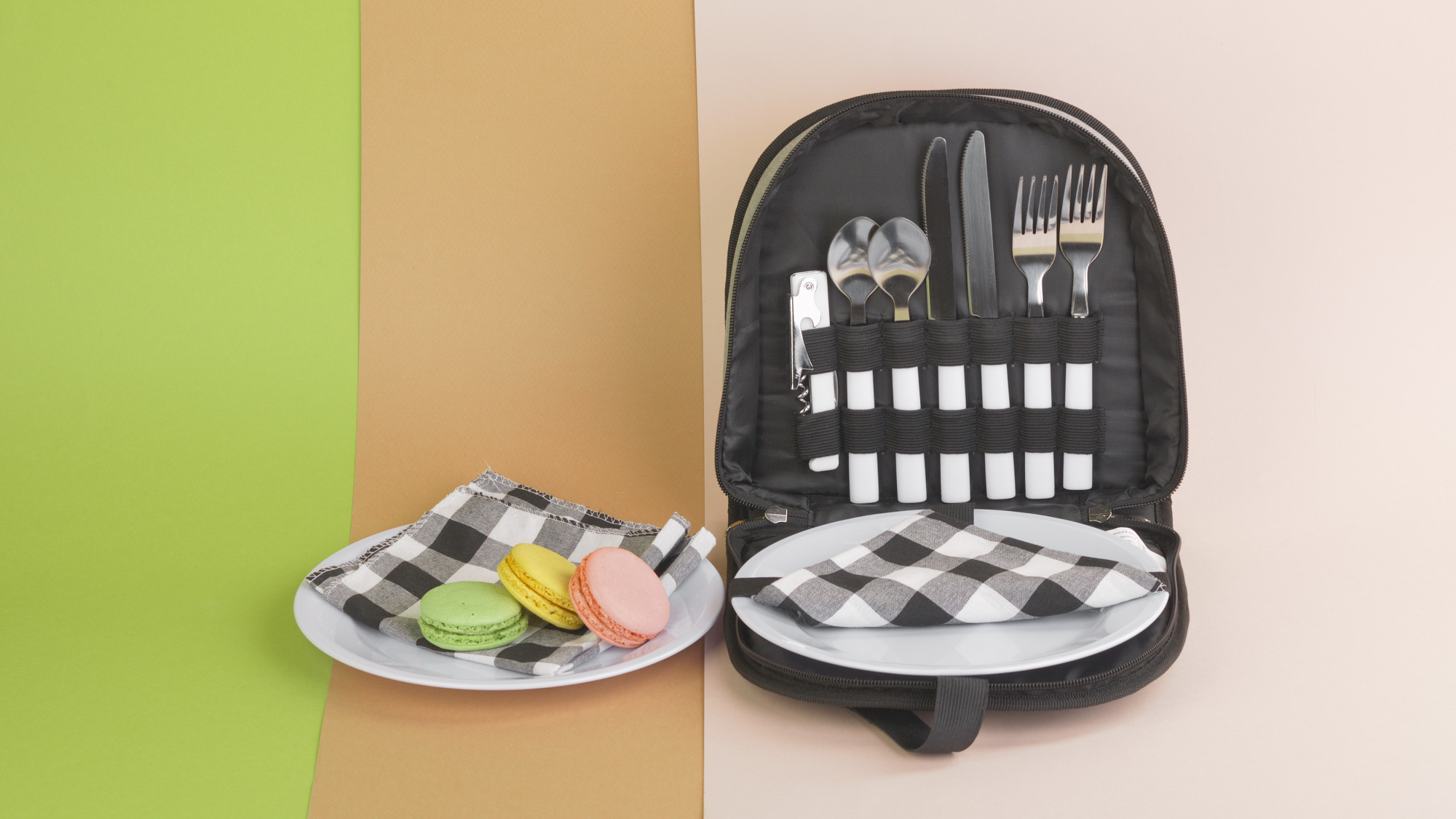 Набор для пикника "Ланч" на 2 персоны фото на сайте Print Logo.