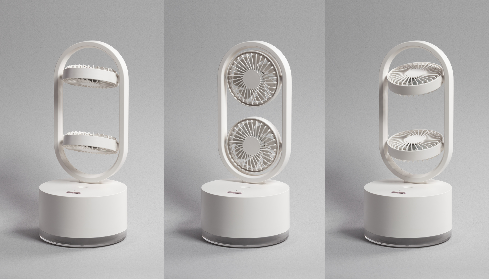 Портативный увлажнитель воздуха "Smart Wind" с двумя вентиляторами фото на сайте Print Logo.Print Logo.